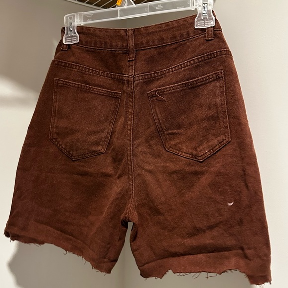 Cut Jean Shorts - Picture 2 of 2